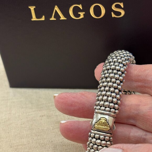 LAGOS Jewelry - Lagos Signature Caviar Bracelet 15Mm